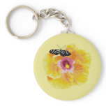 Butterfly Flower Cross Stitch keychains