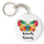 Butterfly Flutterby keychains
