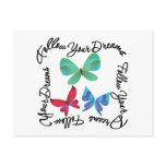 Butterfly - Follow Your Dreams postcards