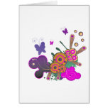 butterfly frenzy vector abstract cards