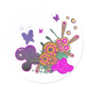 butterfly frenzy vector abstract stickers
