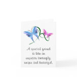 Butterfly Friendship Notecard