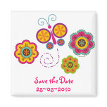 Butterfly Garden Customisable Magnet