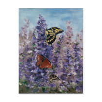 Butterfly Garden Postcard