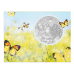 Butterfly Garden Postcard