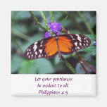 Butterfly - Gentleness Refrigerator Magnet