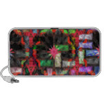 Butterfly Geometric Doodle Portable Speaker