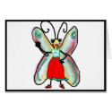 butterfly girl cards