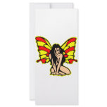 Butterfly Girl Tattoo rack cards