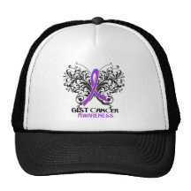 Butterfly GIST Cancer Awareness Hats