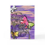 Butterfly Hats greeting card