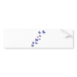 butterfly icon bumper stickers