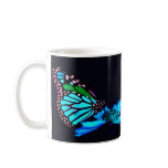 Butterfly in Blue Light mugs