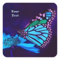 Butterfly in Blue Light stickers