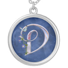 Butterfly Initial D Personalised Necklace