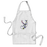 Butterfly Initial Y aprons