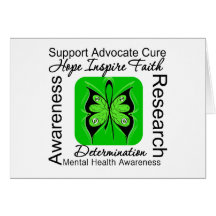 Butterfly Inspiration - Mental Health Awareness Card