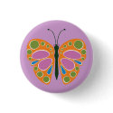 Butterfly Jam Orange buttons