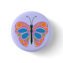 Butterfly Jam Pink buttons