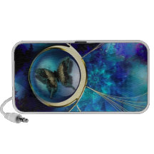 Butterfly Jewel Token Portable Speakers