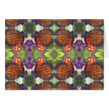 Butterfly Kaleidoscope Card
