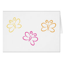 butterfly karte