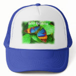 Butterfly Keep Believing Inspirational Hat
