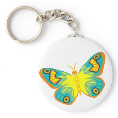 Butterfly Key Chain by Fany001