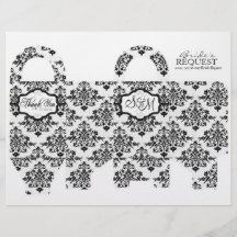 Butterfly Kisses Bold Favour Basket Template 2 Flyer Design