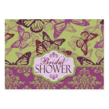 Butterfly Kisses Flirt BRS Reminder Notecard Business Card