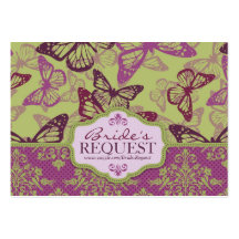 Butterfly Kisses Flirt Business Card