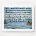 Butterfly legend mousepads