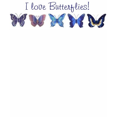 Butterfly Line on Tee! T Shirts by frogghappy
