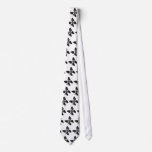 Butterfly logo tie
