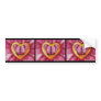 Butterfly Love aceo Bumper Sticker