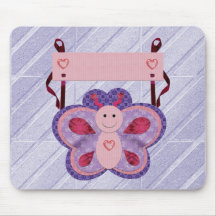 Butterfly Love Mousepads