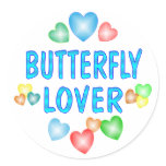 BUTTERFLY LOVER stickers