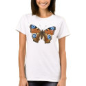 BUTTERFLY LUCKY EYE EVIL EYE FOR PROTECTION t-shirts