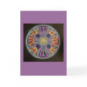 Butterfly Mandala Greeting Card