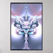 Butterfly Mandala Poster