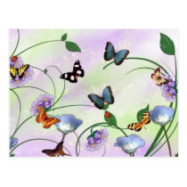 Butterfly Menagerie postcards