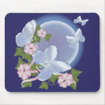 Butterfly Moon Beams Mouse Pads