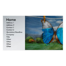 Butterfly - Morpho - I hate it when the colours ru Business Cards