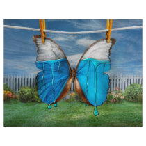 Butterfly - Morpho - I hate it when the colours ru Personalized Flyer