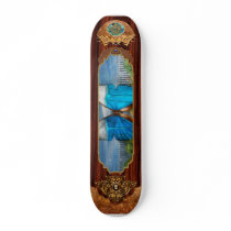 Butterfly - Morpho - I hate it when the colours ru Custom Skateboard