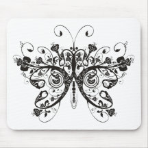 Butterfly Mouse Pad