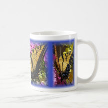 Butterfly Mug (1:Blue) - 3 Panel