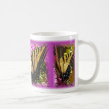 Butterfly Mug (1:Pink) - 3 Panel
