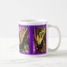 Butterfly Mug (1:Purple) - 3 Panel
