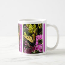 Butterfly Mug (5:Pink) - 3 Panel